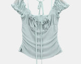 Muren Halter Sleeveless Blouse