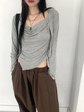 Muskin Banded Pigmented Cotton Wide Pants