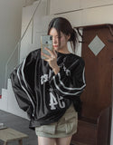 LA Trackline Metal Jersey Sweatshirt