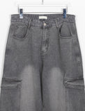 [unisex] Lupla Pigment Cargo Denim Pants