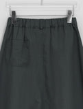Gilterno Pintuck Banding Balloon Long Skirt