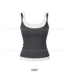 Cheek Flower Layered Sleeveless