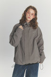 High Neck Hood Windbreaker