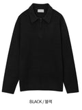 Renyu Hachi Zipper Collar Knit