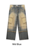 Decan vintage cargo denim pants