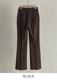 Wadia Boucle Semi Bootcut Slacks