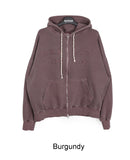 Hamel Pigment Embroidery Hooded Zip-up