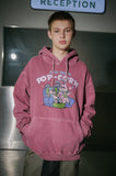 Bunny Popcorn Pigment Hoodie