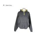 Tiber Button Snap Hood Color Matching Fleece