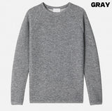 Fit Ribbed Muscle Raglan Brushed Long Sleeve Tee