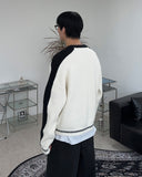Oz Varsity Balloon Knit Zip Up