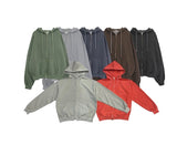 Meti Pigment Overfit Hood Zip-Up