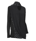 Layered Dot Scarf Long Sleeve
