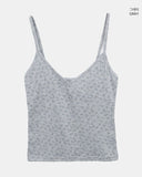 Rugen Incision Flower Sleeveless