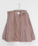 Nirubi Hood String Wind Jumper