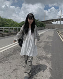 Mohi Lace Layered Long Sleeveless