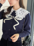 Sayeon Velvet Denim Mini Skirt Pants
