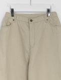 [Unisex] Kudento Stripe Cotton Wide Pants
