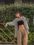 Moana Stopper Pintuck Wide Pants