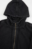 Hibbing hooded over denim jumper