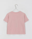 Bobona Cat Printing Crop Short Sleeve Tee