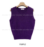 Musket Cable V-neck Knit Vest