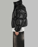 Celine leather short padding