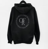 Junt Ribbed Lettering Hoodie