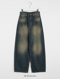 Ryoneta Bijo Washing Wide Denim Pants