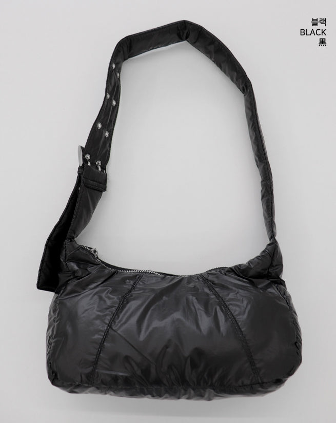 【WONDER WONDER】Parnell Eyelet Padded Shoulder Cross Bag WONDER WONDER (ワンダーワンダー) - パーネルアイレットダウン