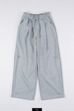 Sheer button volume fit sweatpants