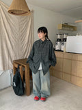 Meiku Carina Pocket Washed Denim Pants
