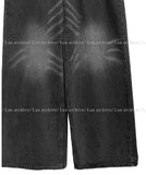 Daven washed black denim