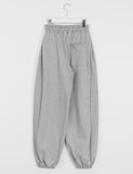 [unisex] Kitoni Banding Wide Jogger Pants