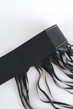 Long Tassel Leather Belt