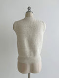 Queenb Sequin Sleeveless Knit Cardigan Set