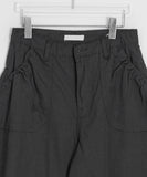 Gyuni Shirring Pocket Balloon Wide Cotton Pants