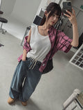 Rocky Big Wide Strap Balloon Denim