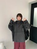 Culz Denim String Hood Over Anorak