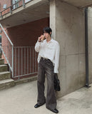 Shadow Cutting Bootcut Denim