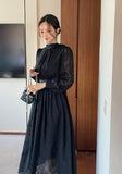 Etpee Chiffon Shirred Tie One Piece