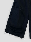 Washed Black Destroyed Part 8 Denim