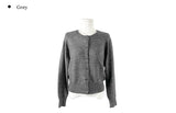Ate Round Knit Cardigan