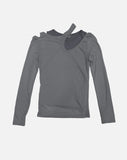 Serene Cutout Layered Tee