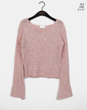 [Mohair Wool] Jining Slim Fit Mohair Wool Inner Long Sleeve Knit