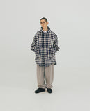 [AG] Huge Check Hoodie Shirt