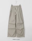 [unisex] Sitoy Banding String Pintuck Balloon Parachute Pants