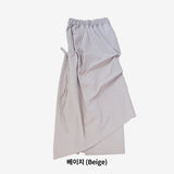 Seleun String Shirring Long Skirt