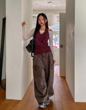Vive Tape Dyeing Cargo Balloon Pants
