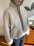 Cuden String Fleece Zip-Up Jacket